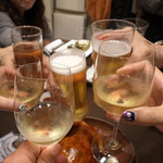 新中国料理 HARAKAWA - ２度目の乾杯です