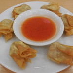 鳳琴樓 - 揚げワンタン