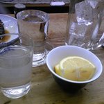 キンミヤレモン割り