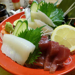 活魚水産 - 2013年11月　旬魚造り盛　1580円