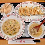 餃子の王将 - 料理写真:炒飯セット ¥1218