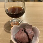 松本粥本舗 - 紹興酒とお通し