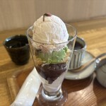 北斎茶房 - 春ぱふぇ