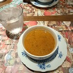 ジェイハン - ランチセットのスープ　豊かな豆とスパイスの味　優しい