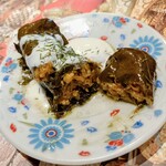 ジェイハン - ブドウの葉ピラフ包み　葉っぱは柔らかくて食べやすい