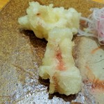 鮨 銀座 おのでら - (2015.2) イカを軽く揚げて