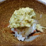 鮨 銀座 おのでら - (2015.2) 毛がに ミソと身