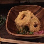 ナンクル食堂 - ゴーヤの天ぷら