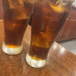 銀座天龍 - 黒ウーロン茶。