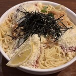 谷川のパスタ エルベ - 料理写真:「スープ納豆(ハーフ)」¥1100