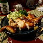 地雷也 - 鶏の半身焼き