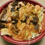 モーゼスさんのケバブ - ケバブ丼（MIX）　600円