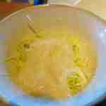 炭火焼肉 なかはら - キャベツと長芋を合わせて食した後は