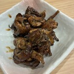 炭火鰻のこうせい - 肝　１人前6個　２人前／皿での提供¥490✖️2
