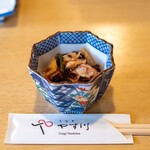 うなぎ やす川 - 2026.4 お通し（400円）