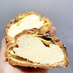 パパ　オランジェ - エクレアシューの断面
