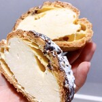 パパ　オランジェ - エクレアシューの断面