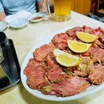 大福園 - タン塩(￥2,300)×2人前。