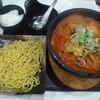 らー麺 武蔵 - つけ麺風石焼温麺（５辛），ライス