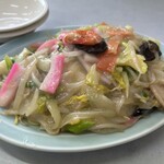 九州ラーメン友理 - 昼間の皿うどん