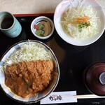 こだわりとんかつ　カツ陣 - 料理写真:デミカツ丼ランチ