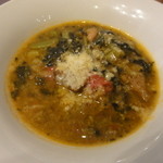 トラットリア・アルベロ - 本日のスープは色々な野菜のスープ