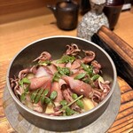 食堂 せざき - ホタルイカと筍の釜飯