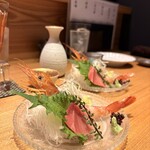 食堂 せざき - お造り3種盛り