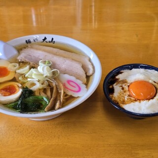 青竹手打ちラーメン 麺や 大山_1