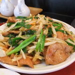 珍来飯店 新曽店 - 「レバニラ定食」