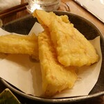 吟魚のはなれ  吟チロリ - 筍の天ぷら