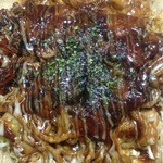 Okonomiyaki Ha Koko Yanen - ミックスモダン焼き　正式には｢お好みミックスモダン仕立て｣