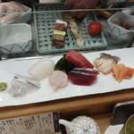 築地寿司清 - 刺し盛りはちょこっと