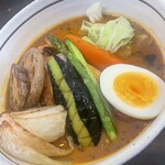 らっきょ＆Star - ケララチキンと春野菜のスープカレー　レンコントッピング