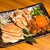 新橋IITOKODORI - 料理写真:国産銘柄鶏 菜彩鶏の刺身 3点盛り
