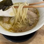 麺処 ふか瀬 - 塩ワンタン