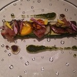 レストランパトリー - 冬野菜のテリーヌ