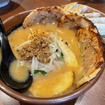 蔵出し味噌 麺場 田所商店 - 北海道味噌漬け炙りチャーシュー麺¥1,419+ 大盛り¥132