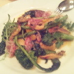 ホッキ貝と野菜のソテーだよ