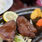 ミートピア - 霜降りミニステーキ定食　3500円