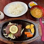 ミートピア - 霜降りミニステーキ定食　3500円