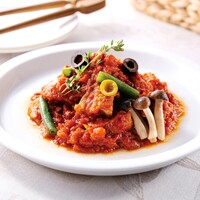 チキンのカチャトーラ トマトソース