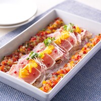 びんちょう鮪のミキュイ 柚子風味