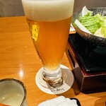 日本料理 松江 和らく - 生ビール