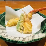 日本料理 松江 和らく - かに天婦羅