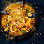 海の幸と和歌山野菜のフィデウア〜極細パスタ「カッペリーニ」が吸い込む、海と大地の黄金出汁〜