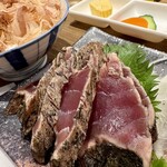 日光丸食堂 - カツオの藁焼き定食（赤身）