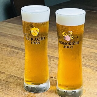 SORACHI1984生ビールが飲めるお店です
