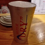 焼肉ホルモンさっちゃん家 - 生ビール(550→0円)