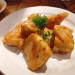 焼肉ホルモンさっちゃん家 - ミノサンド(880円)